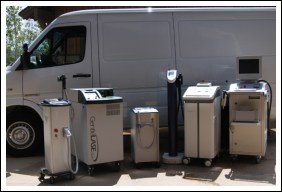 We stock our inventory and spare parts